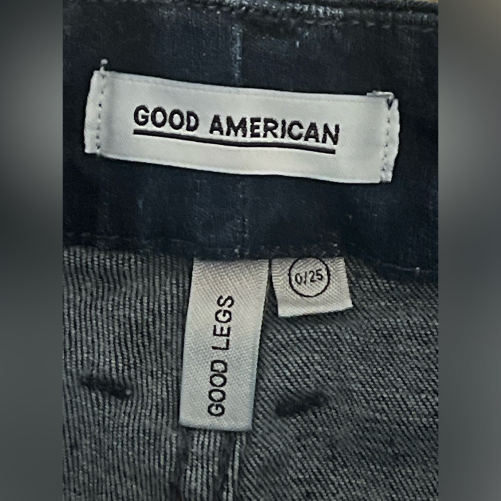 Good American Dark Indigo Skinny Jeans - Picture 3 of 4
